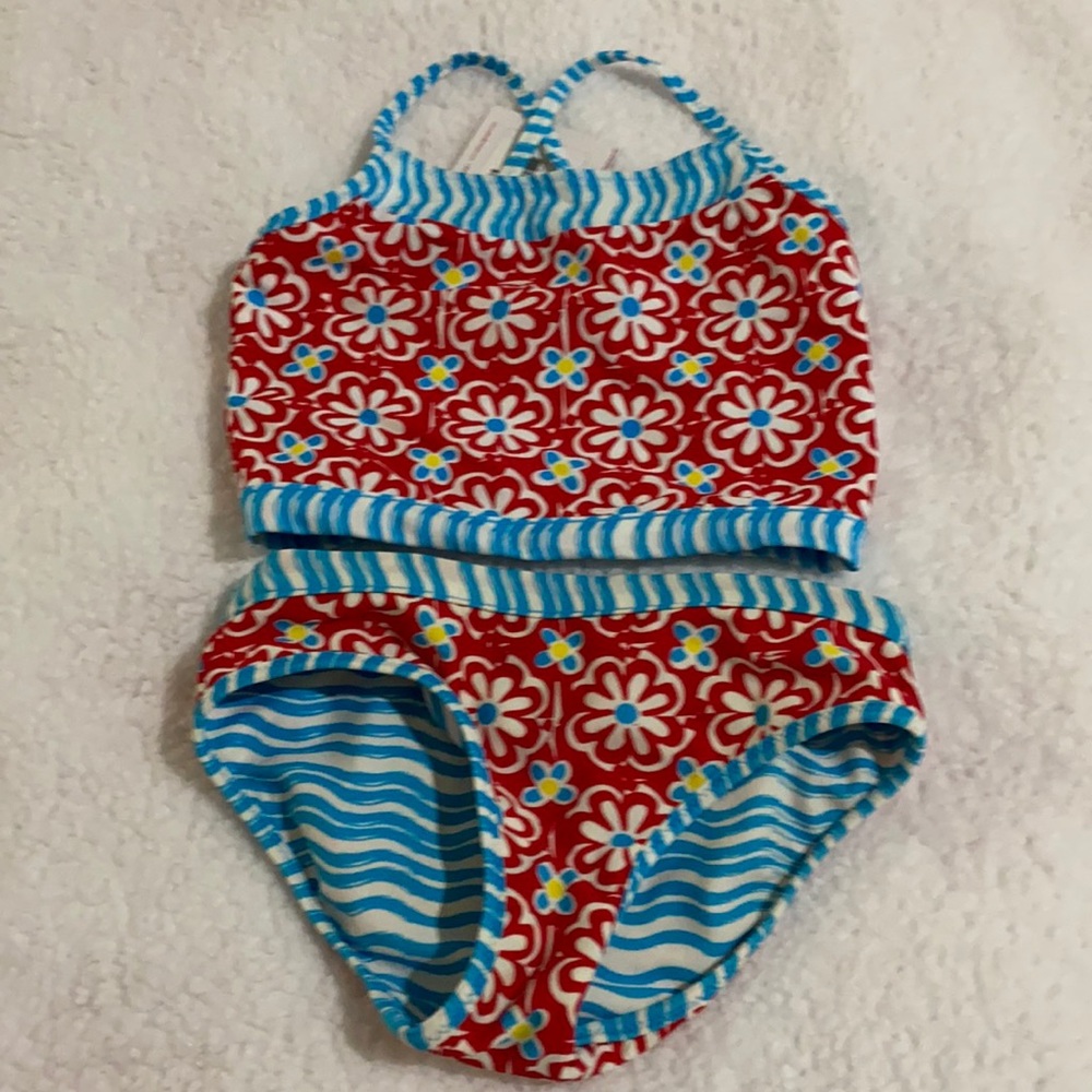 Hanna Andersson swim suit reversible 5